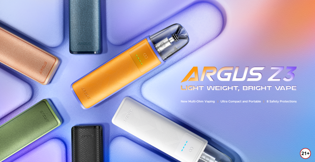 ARGUS Z3 Launches: VOOPOO's Most User-Friendly Pod, Powered by the Industry-First Multi-Ohm Cartridge
