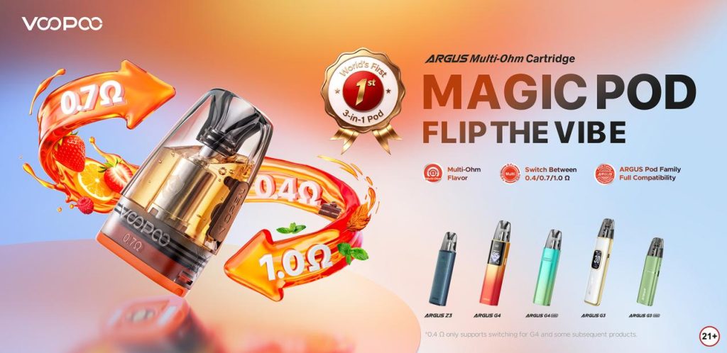 Beyond the Hype: How ARGUS Multi-Ohm Cartridge Brings Real Magic to Vaping
