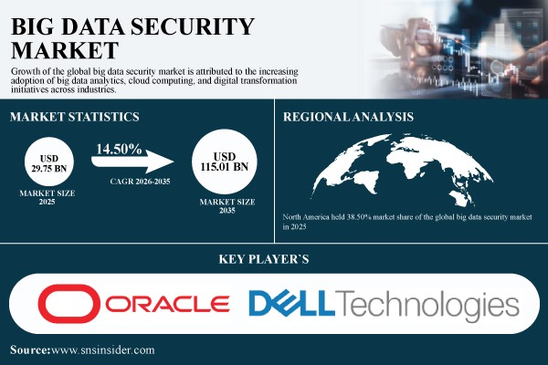 Big Data Security Market to Reach $115.01 Billion by 2035 Amid Rising Cyber Threats and Expanding Data Protection Needs | SNS Insider