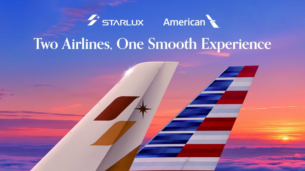 STARLUX Airlines and American Airlines Launch Codeshare Partnership, Expanding U.S.-Asia Connectivity
