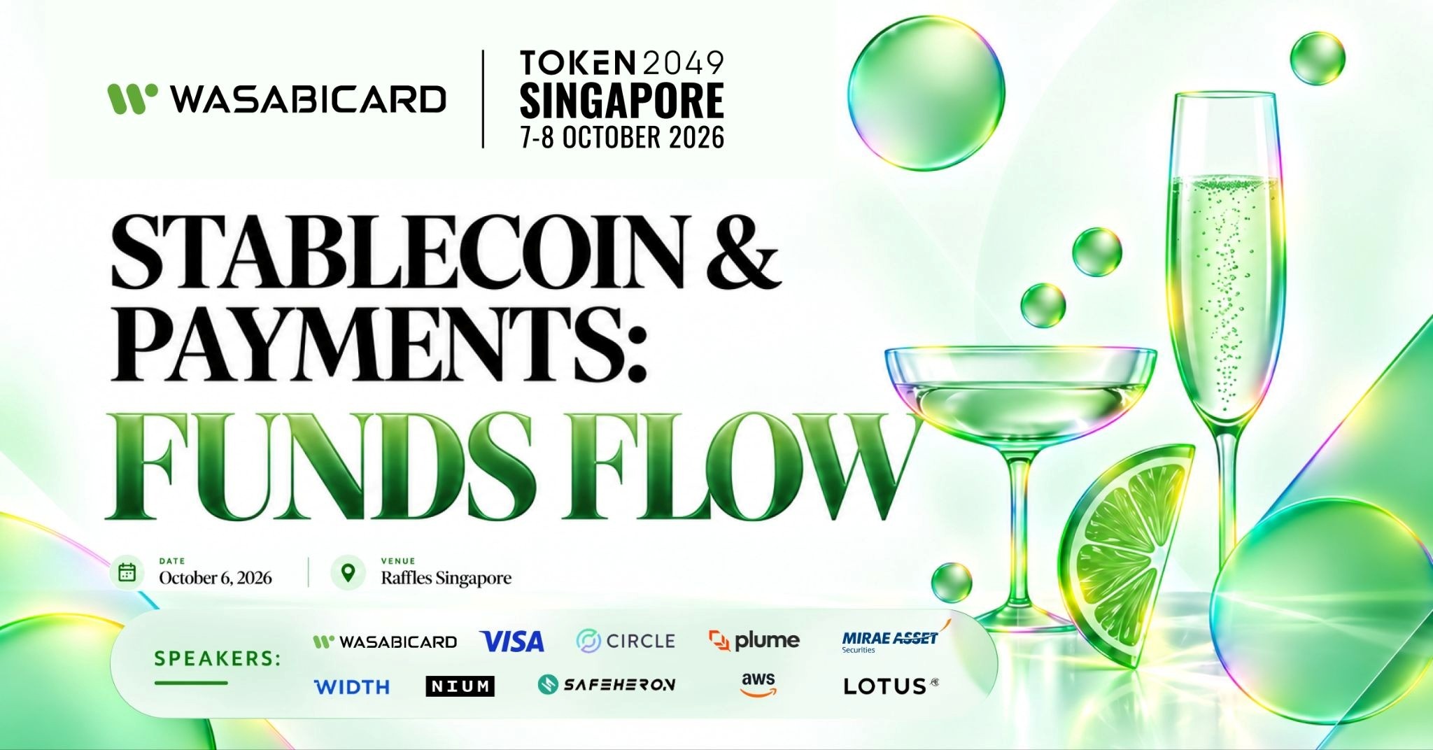 WasabiCard to Convene Circle, Visa and Payments Leaders at TOKEN2049